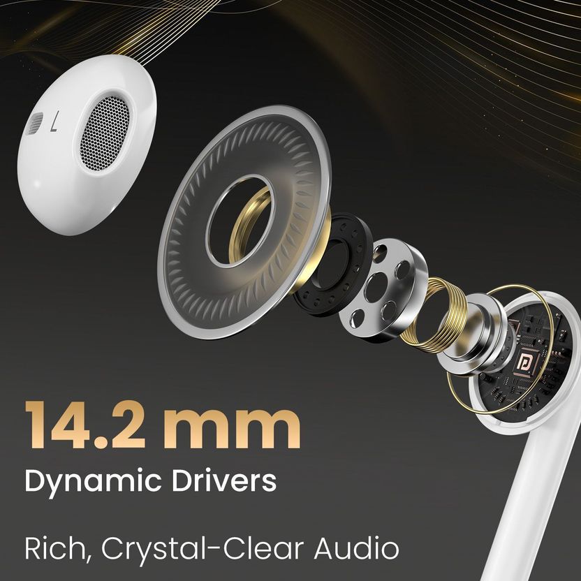 Portronics Conch Theta C Type C Wired Earphone - Image 4