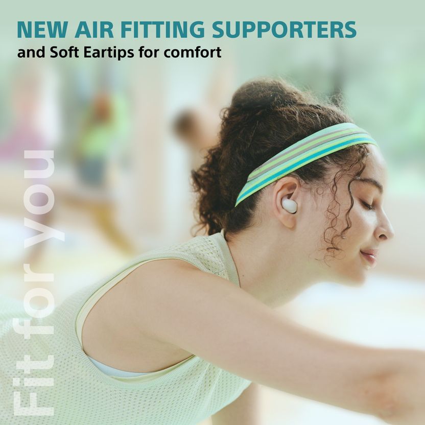 SONY WF-LS910N LinkBuds Fit Noise Cancelling Earbuds, AI Reductio...more - Image 5