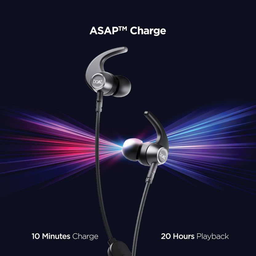 boAt 330 Pro Bluetooth Headset Black In-Ear - Image 4