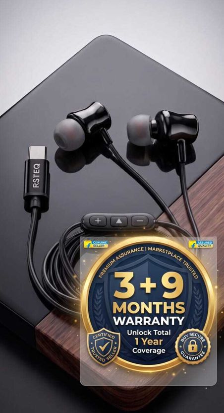RSTEQ C Type Magnetic Bud Wired Earphone - Image 4