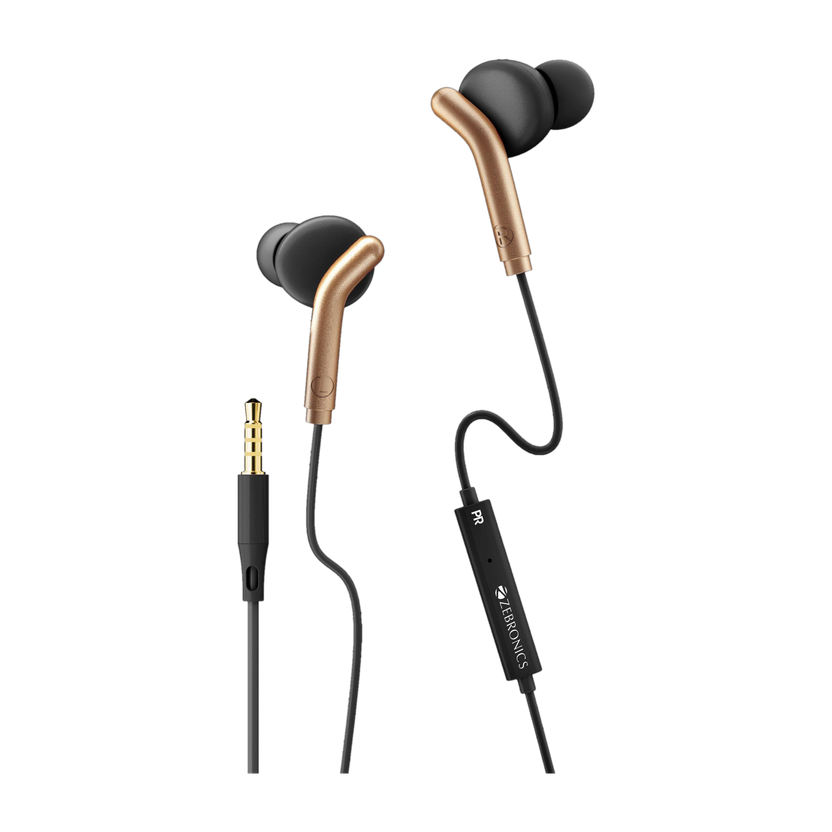 ZEBRONICS BRO 10mm Drivers Earphones with In-Line Mic - Image 1