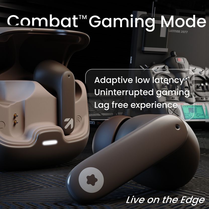 GOBOULT Z40 with ENC Mic, 60Hr Battery, Metal Finish, Low Latency...more - Image 7