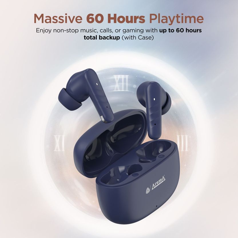 Aroma NB126 Blaze 32dB Active Noise Cancellation 60H* Fast Chargi...more - Image 3