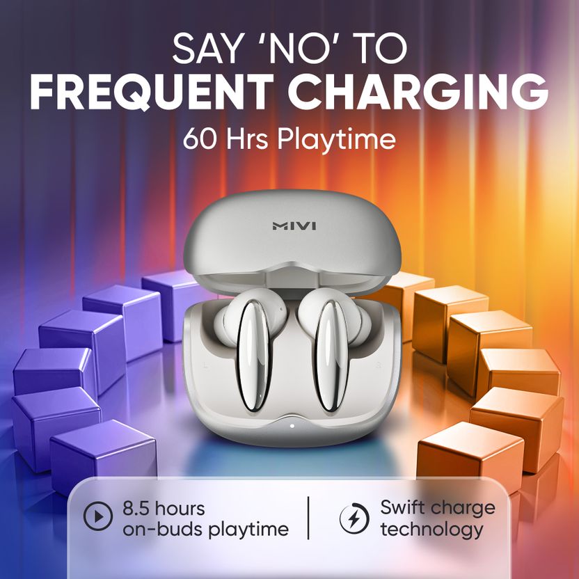 Mivi SuperPods Hype TWS with ANC - Image 8