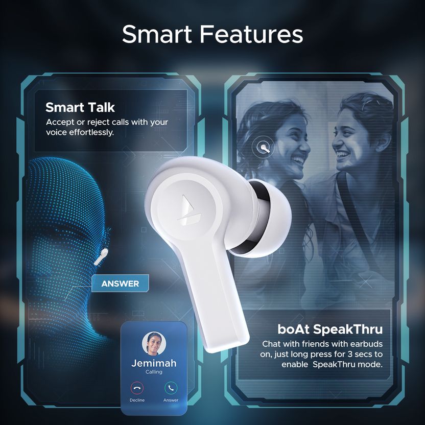boAt Airdopes Flex 454 ANC Wireless Earbuds - Image 6