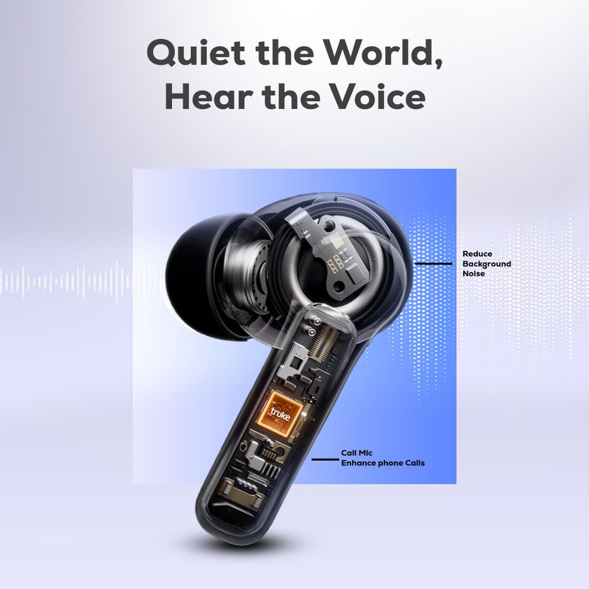 truke Mega 12 Leather Finish TWS Earbuds - Image 6