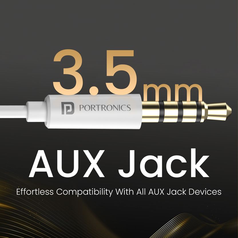 Portronics Conch Theta A Wired Earphones with Mic - Image 3