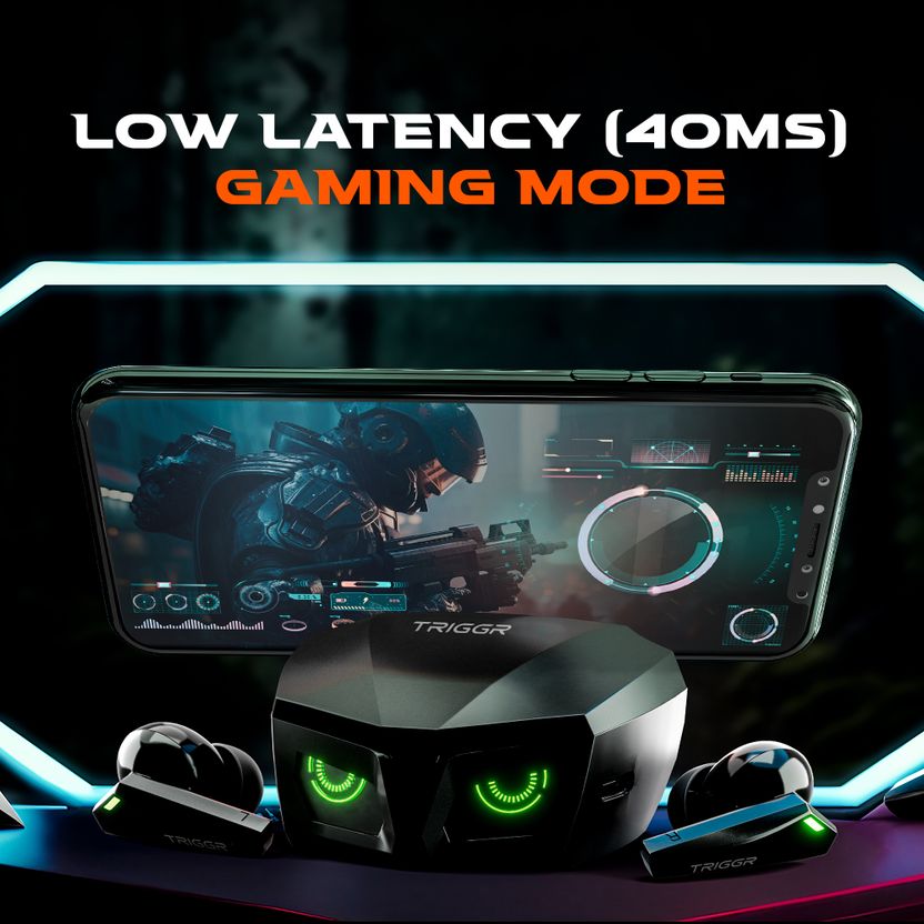 TRIGGR Kraken X1 with Battery Display, 40ms Latency, Quad Mic - Image 4