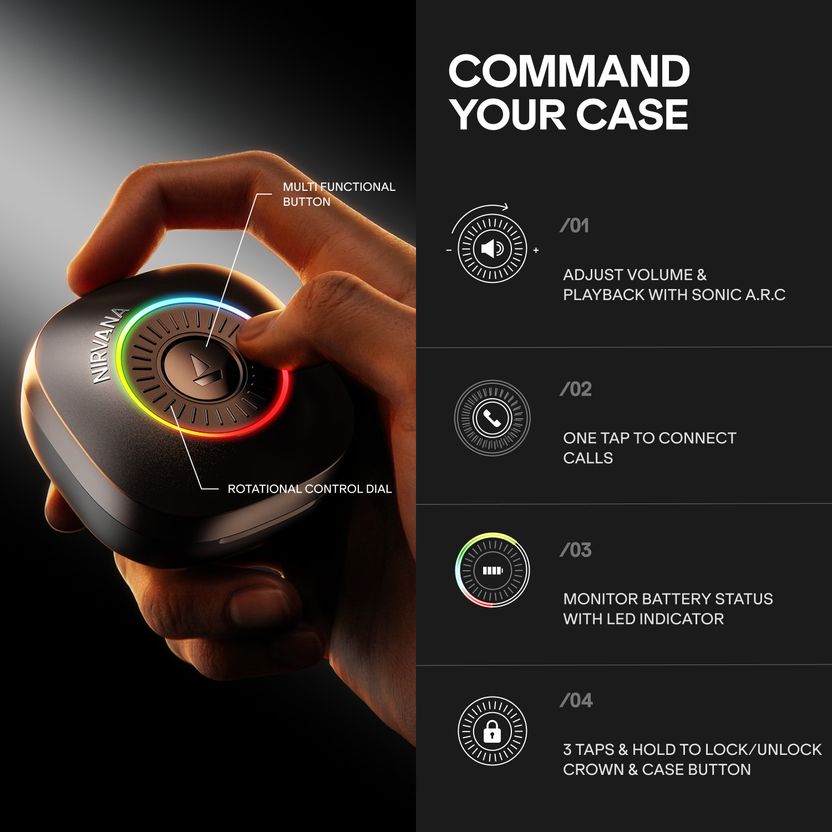 boAt Nirvana Crown Wireless Earbuds - Image 5