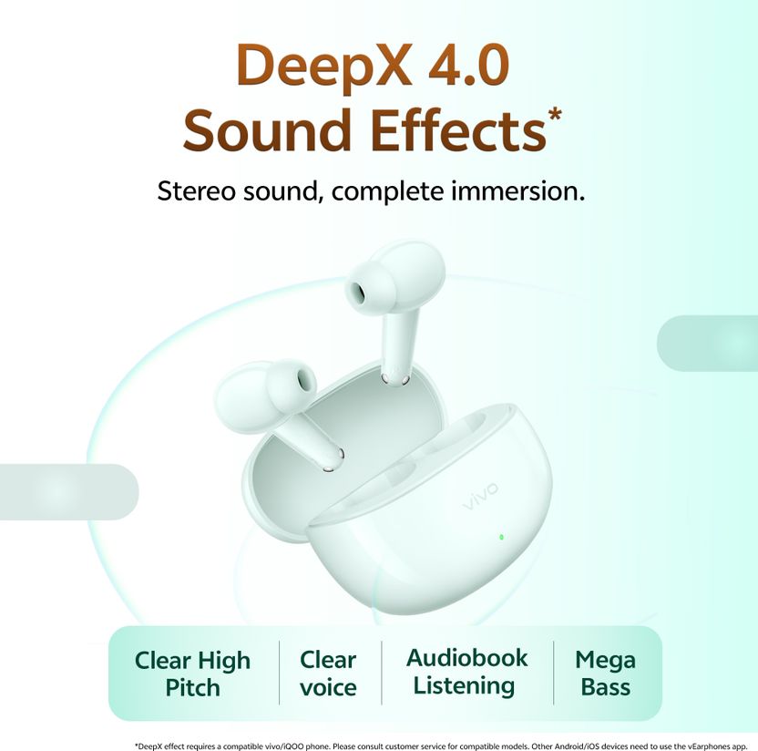 vivo Buds 50Hrs Playback - Image 3