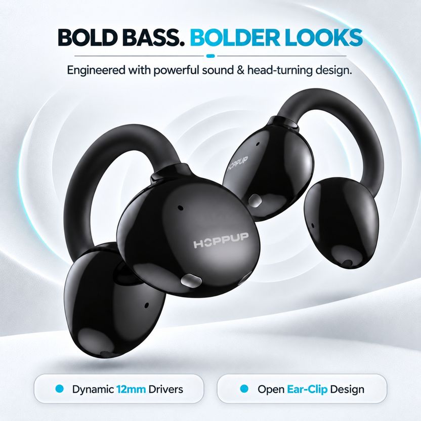 HOPPUP AirDoze ARC Ear-Clip Earbuds - Image 2