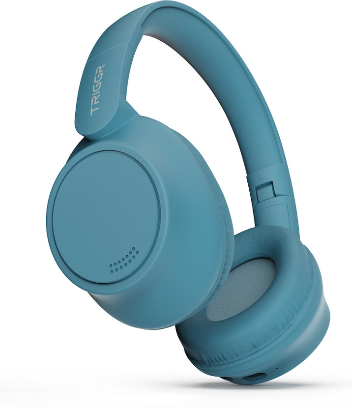 TRIGGR Punkheadz Z4 with 50H Battery, Dual Pairing, 40mm Drivers, Gaming Mode, BT v6.0 Bluetooth