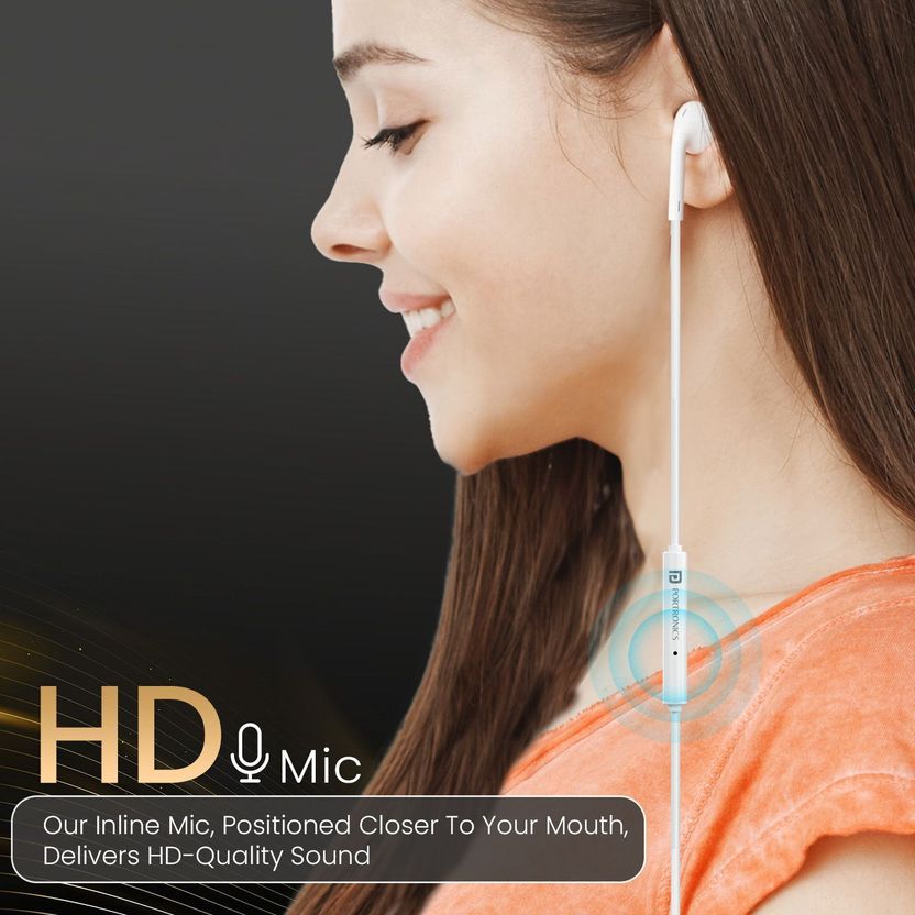 Portronics Conch Theta C Type C Wired Earphone - Image 2