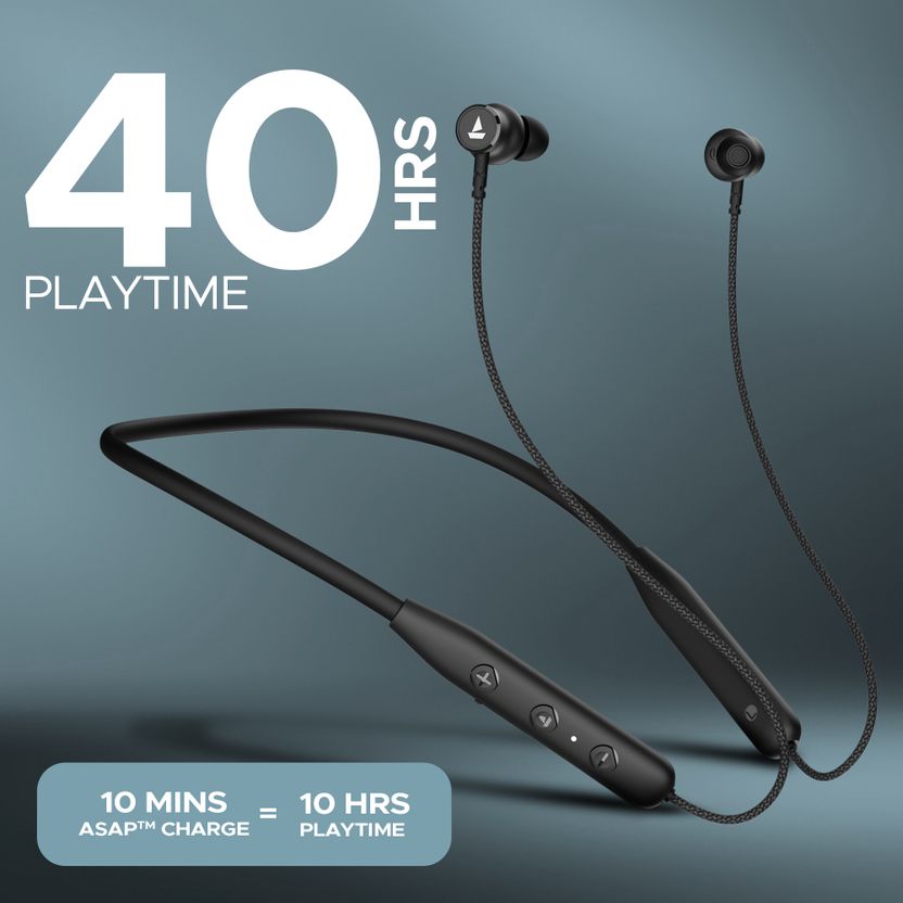 boAt Rockerz 110 Neckband with 40 HRS Playback - Image 4