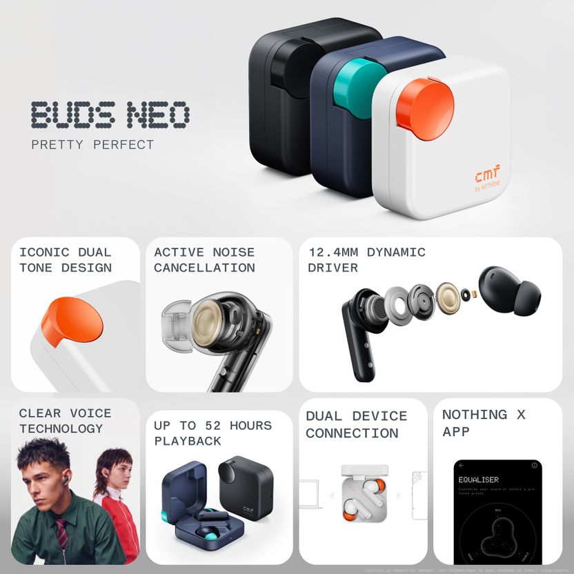 CMF Buds Neo with 35 dB ANC - Image 3