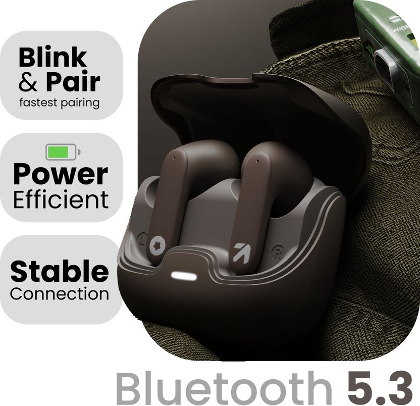 GOBOULT Z40 with ENC Mic, 60Hr Battery, Metal Finish, Low Latency...more - Image 10