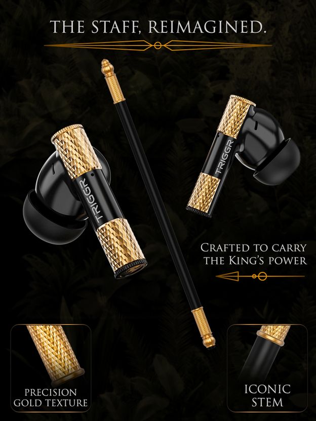 TRIGGR Wukong 35dB ANC Wireless Earbuds - Image 5
