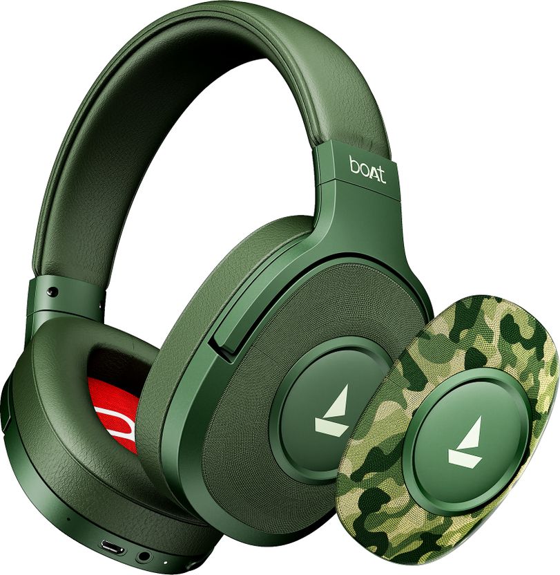 boAt Rockerz Plus 550 Customizable Earcups - Image 1