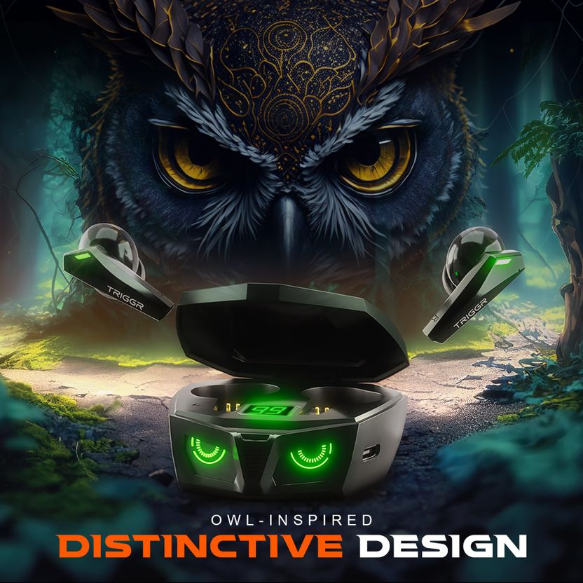 TRIGGR Kraken X1 with Battery Display, 40ms Latency, Quad Mic - Image 3