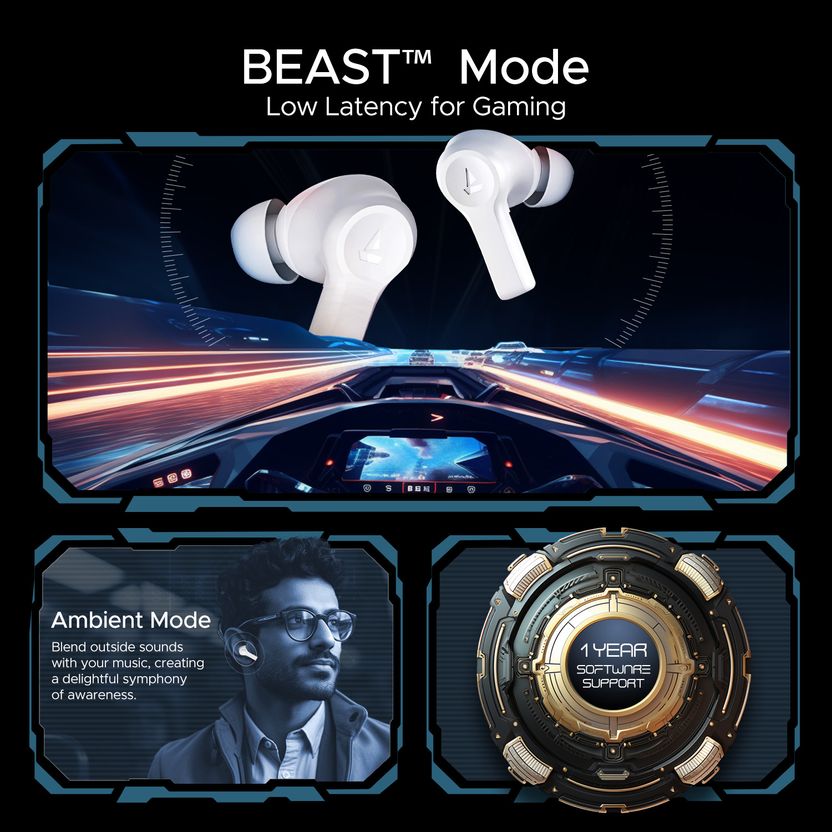 boAt Airdopes Flex 454 ANC Wireless Earbuds - Image 7