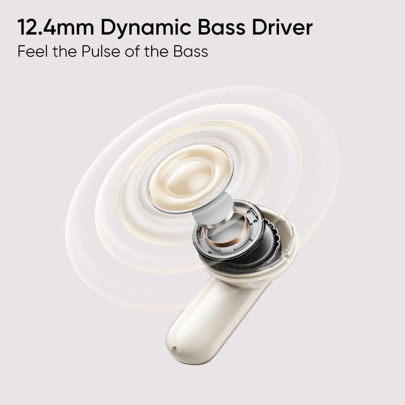 realme Buds Air7 with 52dB ANC, 12.4mm Driver - Image 4