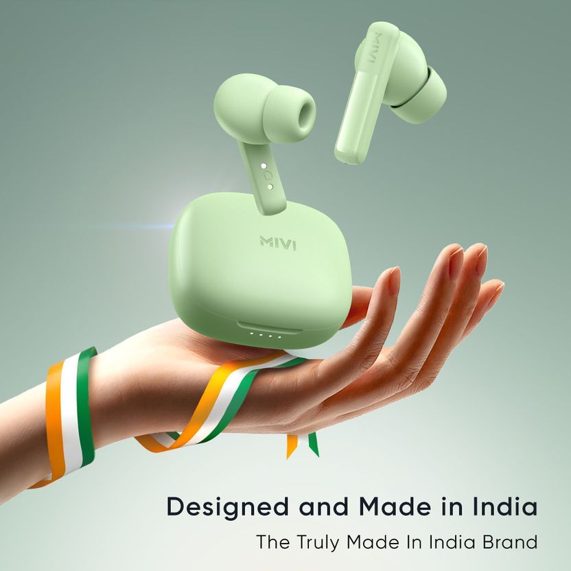 Mivi मिवी Duopods K2, 40Hrs PT, HD Call, Fast Charging, 50ms - Image 9