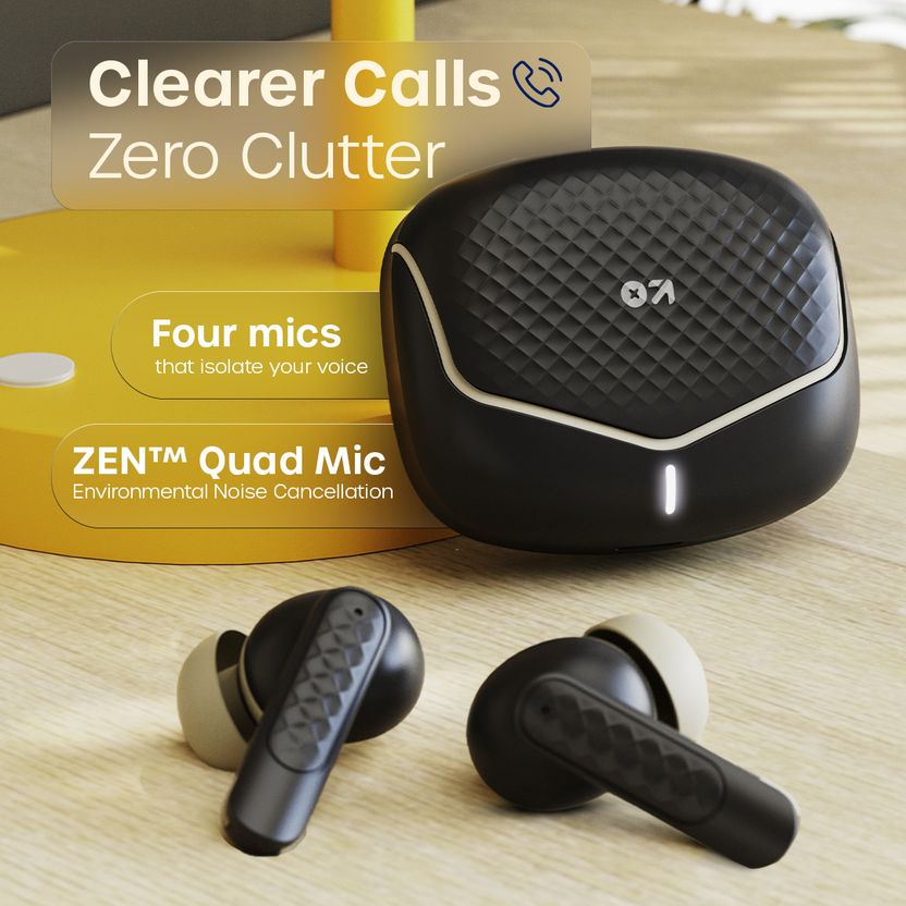 GOBOULT Z40 v2.0 70Hrs Battery Life, Quad Mic ENC, 13mm Drivers, - Image 7