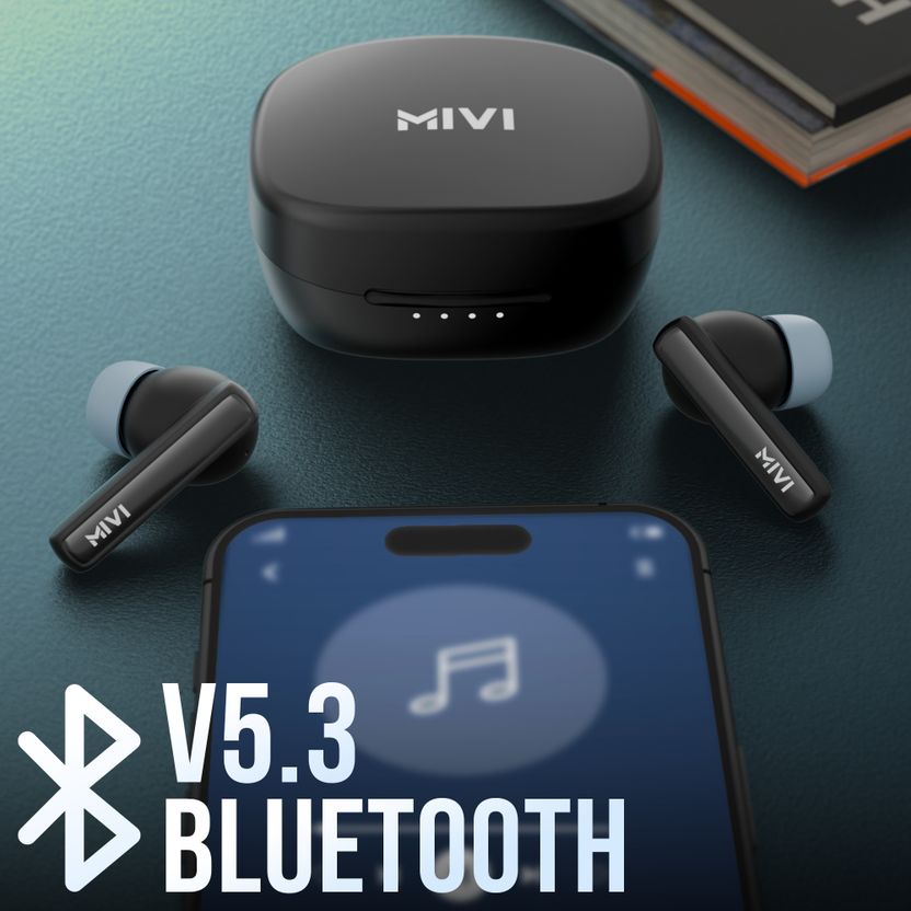 Mivi Duopods B1 (Just Launched)45Hrs Playtime, AI ENC for HD - Image 3