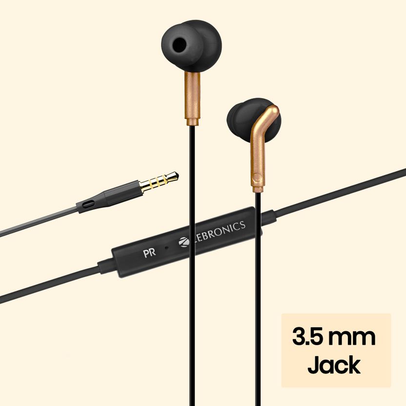 ZEBRONICS BRO 10mm Drivers Earphones with In-Line Mic - Image 2