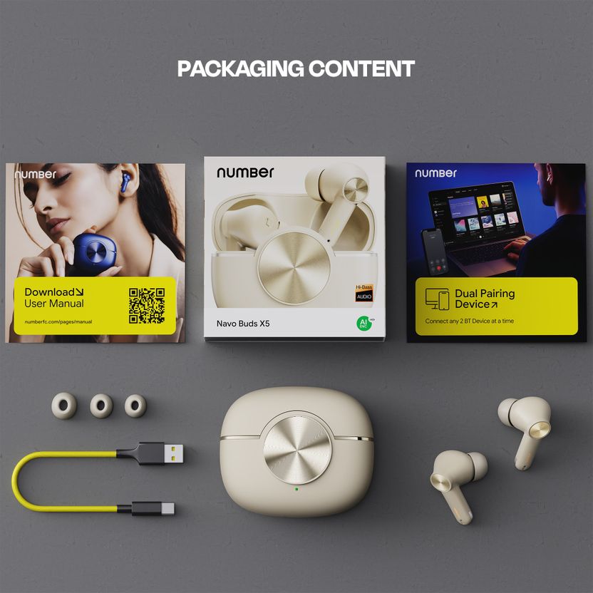 Number Navo Buds X5 70H Battery - Image 10