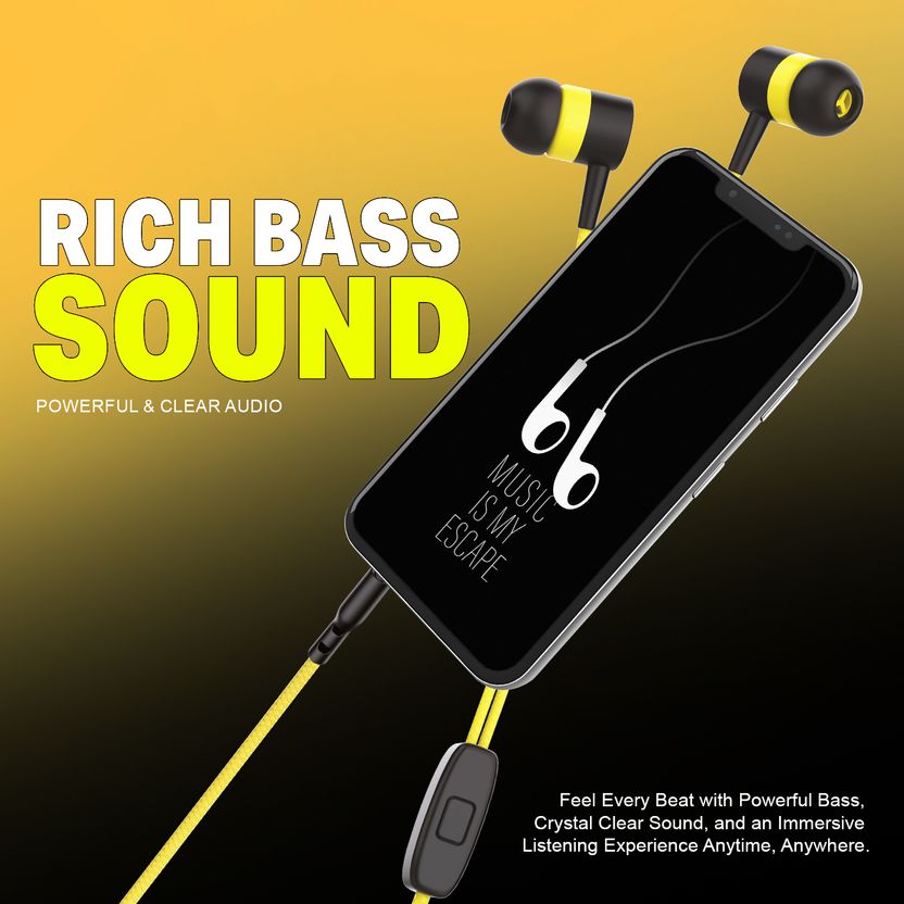 Soroo Future 3.5mm Wired Earphone - Image 4