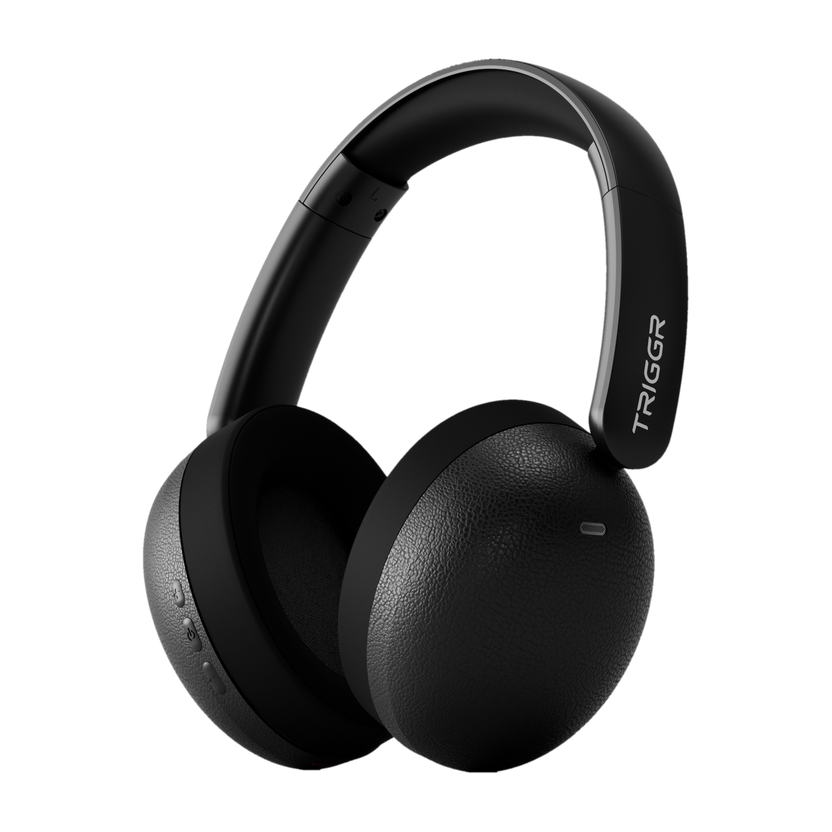 TRIGGR Punkheadz Z3 with Latest BT v6.0, 50H Battery, Dual Pairing, 40mm Drivers, ENC Bluetooth