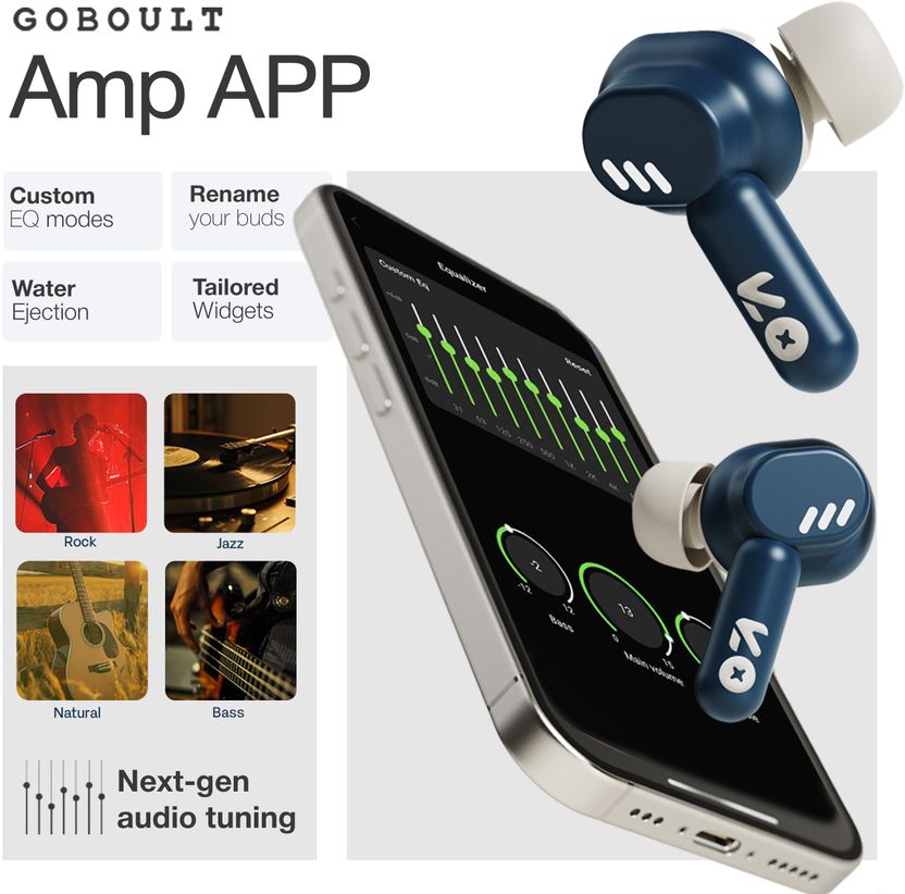 GOBOULT Tenet 75Hrs Battery Earbuds - Image 4