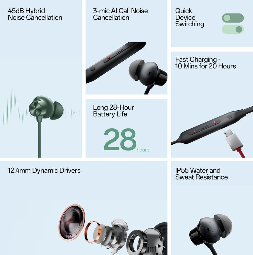 OnePlus Bullets Wireless Z2 ANC Earphones - Image 9