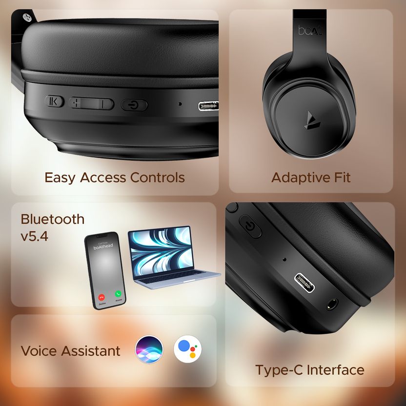 boAt Rockerz 430 Wireless Headphones - Image 3