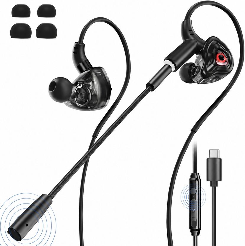 mianix G10 Wired Headset Black On Ear - Image 1