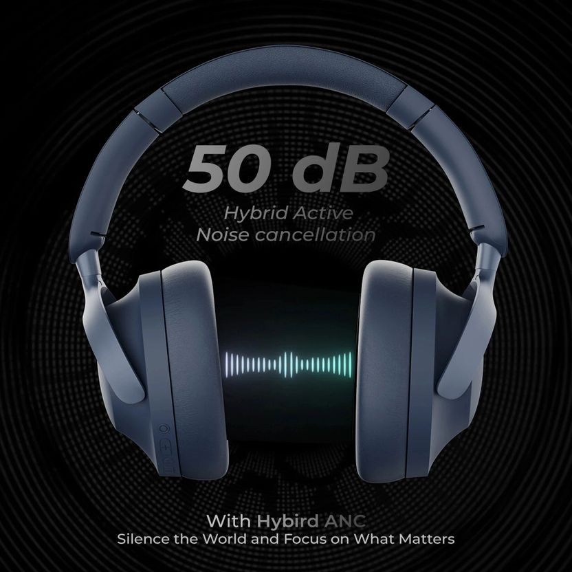 ZEBRONICS SILENCIO 111 Hybrid ANC Headphones - Image 3