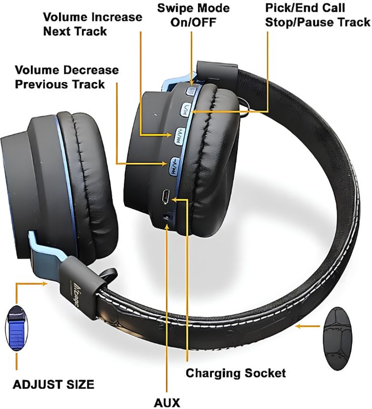 FRONY BT-252 SH12 Bluetooth Headset - Image 5