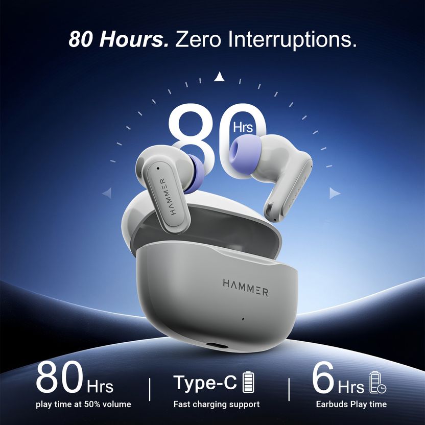 Hammer Airflow Neo Earbuds 80H Playtime - Image 4