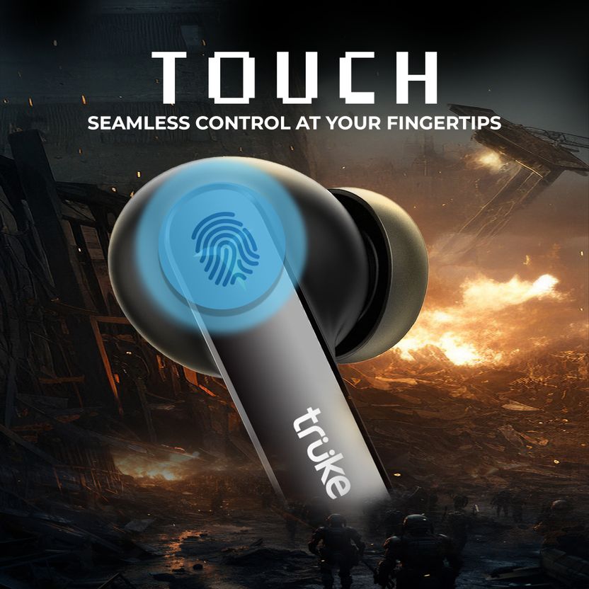 truke BTG Flex buds with Dual Pairing, 60Hrs Battery - Image 10