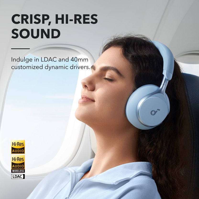 Anker Soundcore Space One Hi-Res Wireless Headphones - Image 6