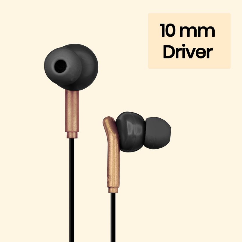 ZEBRONICS BRO 10mm Drivers Earphones with In-Line Mic - Image 3