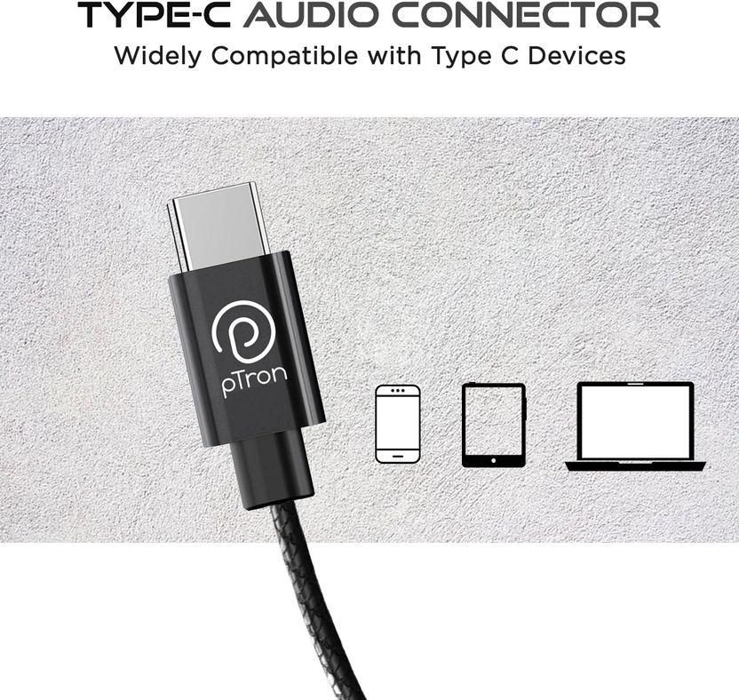 PTron Pride Tunes Type C Earphones - Image 5