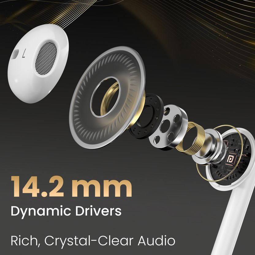 Portronics Conch Theta A Wired Earphones with Mic - Image 4