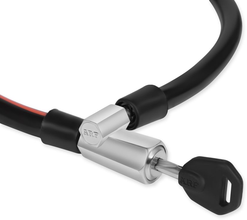 Crust Plastic Cable Lock For Helmet - Image 5