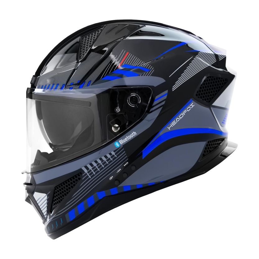 HEADFOX N2F Sharp Smart Bluetooth Full Face Helmet - Image 7