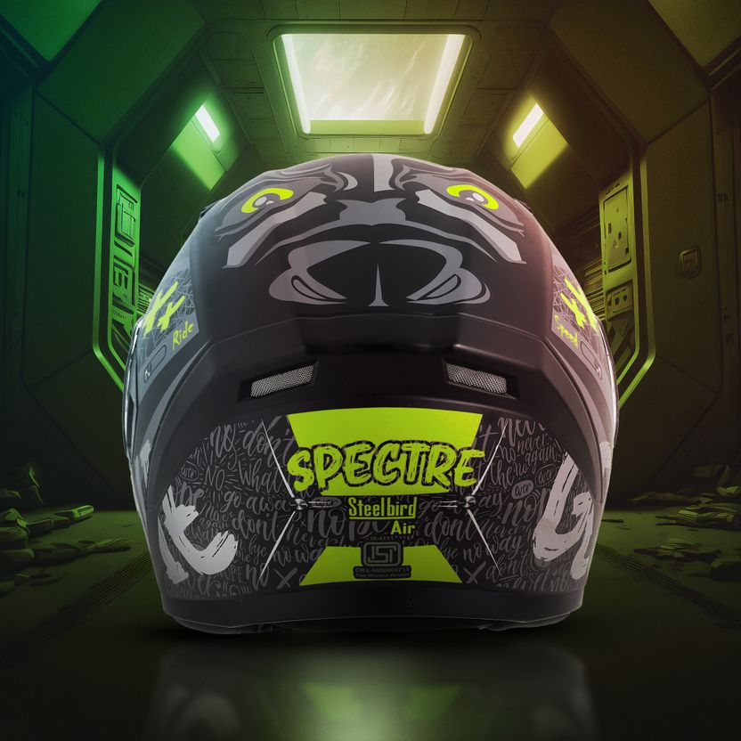 Steelbird SBA-21 Genie Full Face Helmet - Image 8