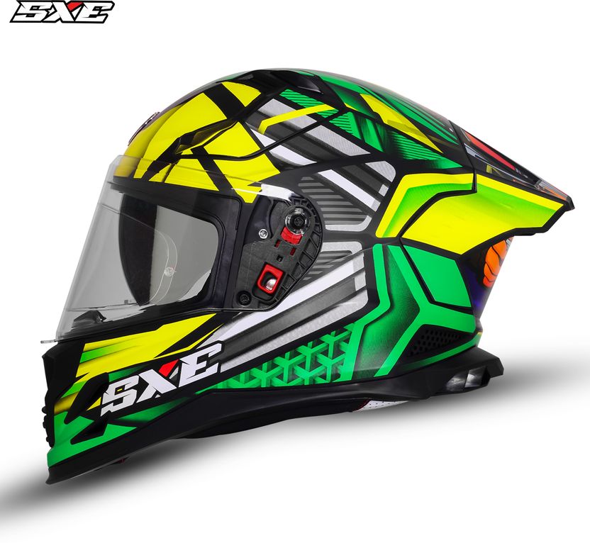 Steelbird SBH 61 SXE X4 Full Face Motorbike Helmet - Image 7