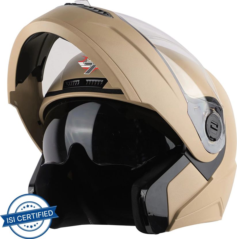 Steelbird SBA-7 7Wings Flip-Up Motorbike Helmet - Image 9