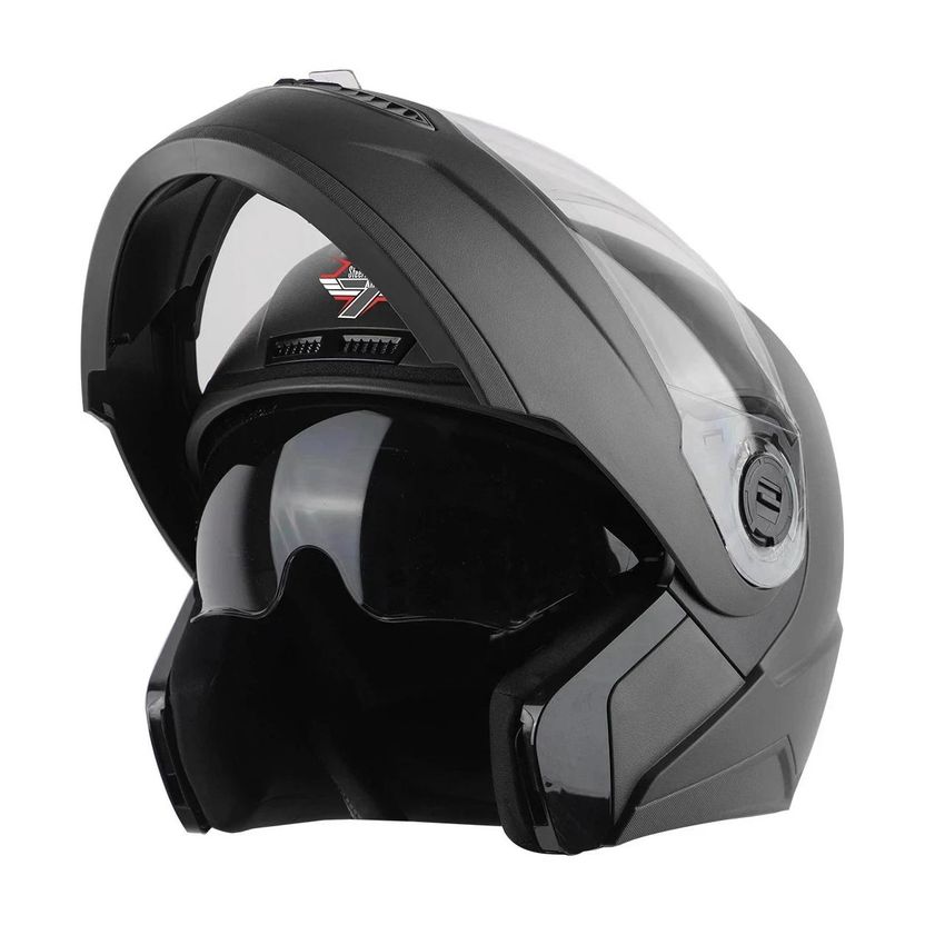 Steelbird SBA-7 7Wings Flip-Up Motorbike Helmet - Image 7